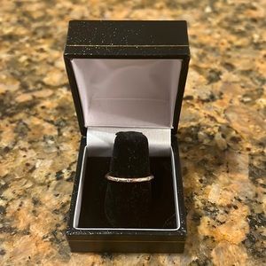 Rose Gold Ring with Stones